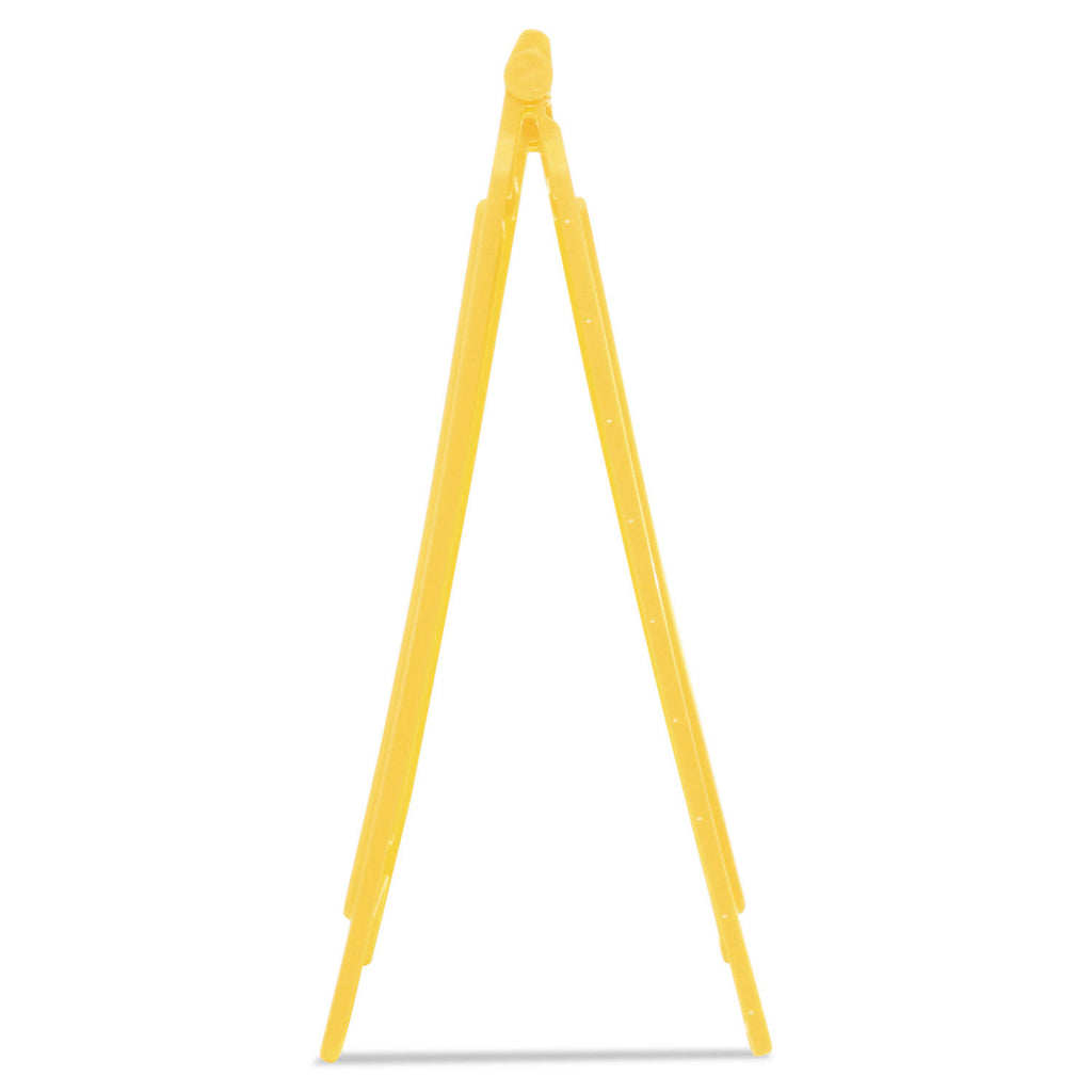 Yellow Caution Wet Floor Safety Sign H826