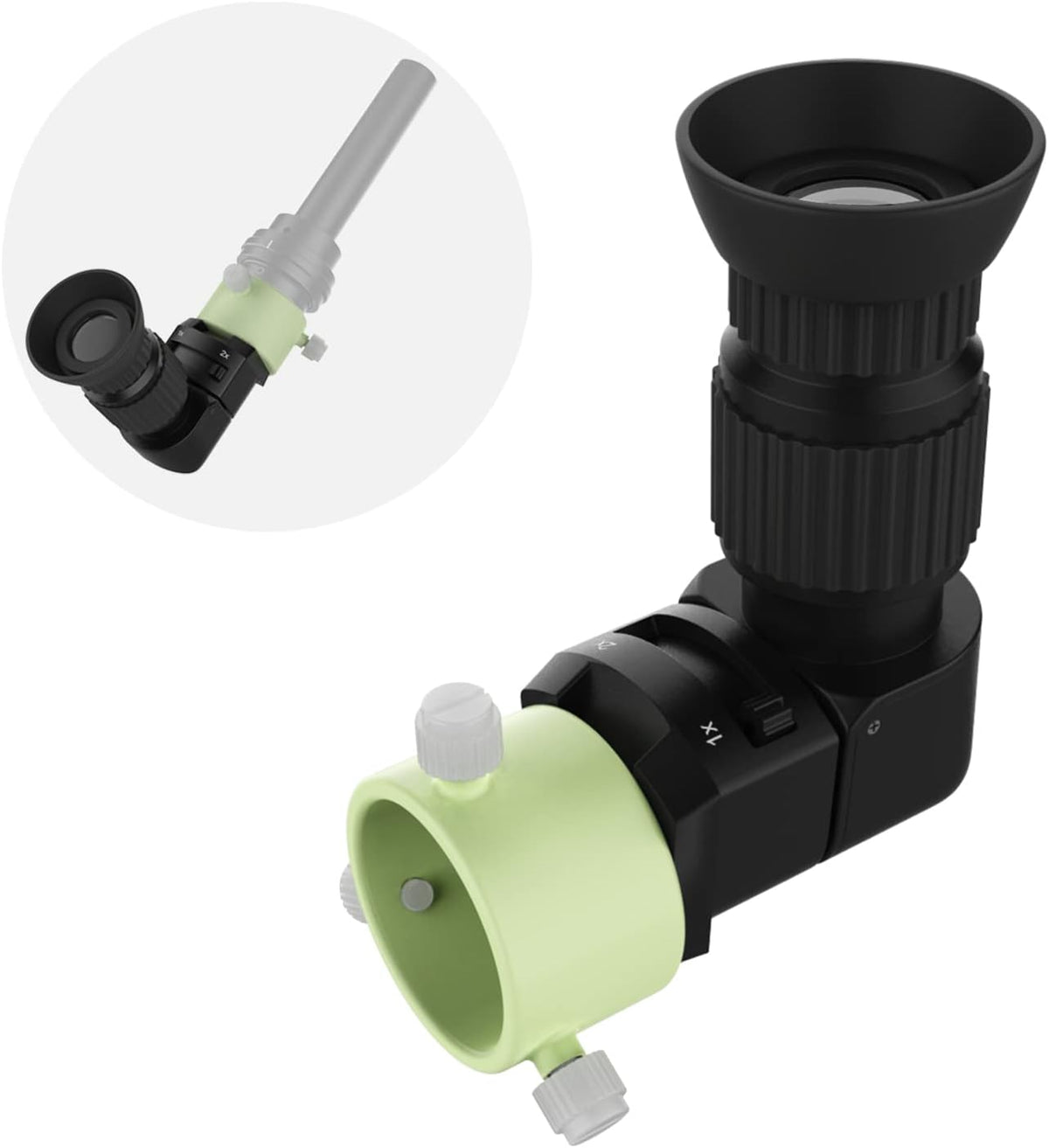 Right Angle Viewfinder with Adapter for Polar Scope V701203