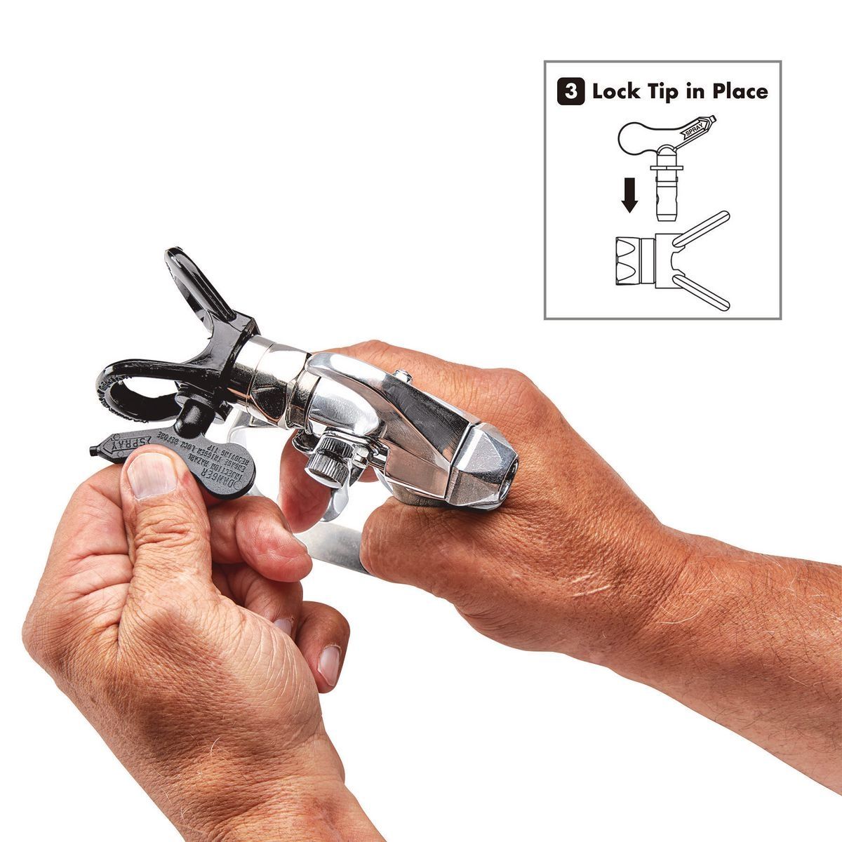 Reversible Airless Paint Spray Tip Y52649