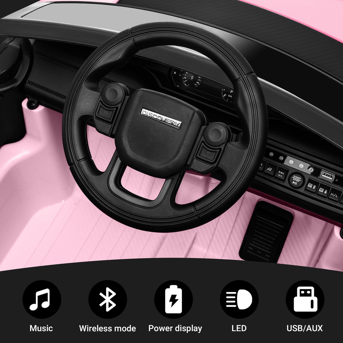 12V Powered Ride on Car with Remote Control M268