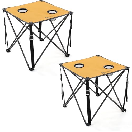 26” Heavy-Duty Portable Folding Camping Table with Carrying Case K362532