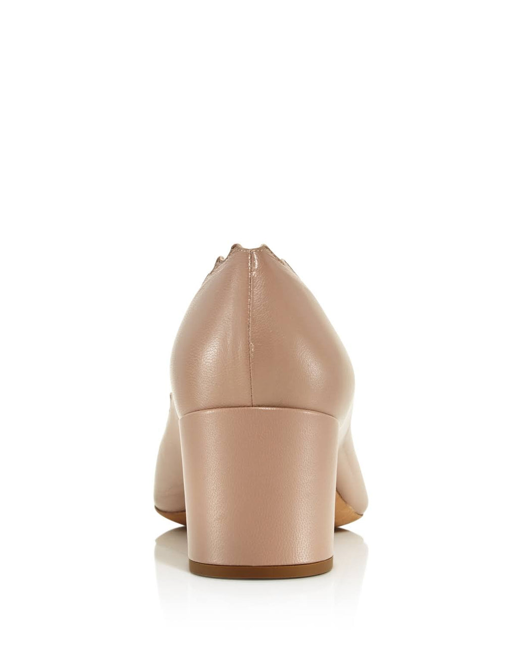 Scalloped Leather Pump 10 C7611