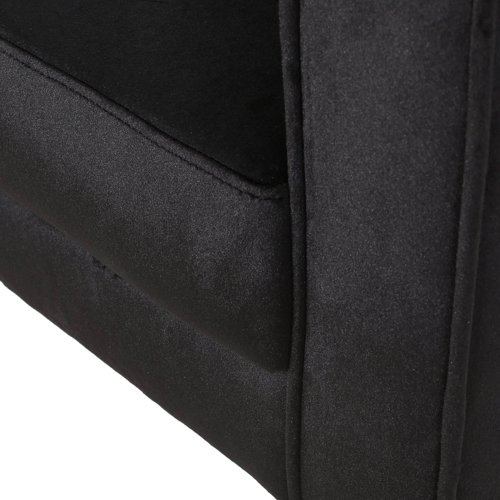 Gray Velvet Club Chair F838