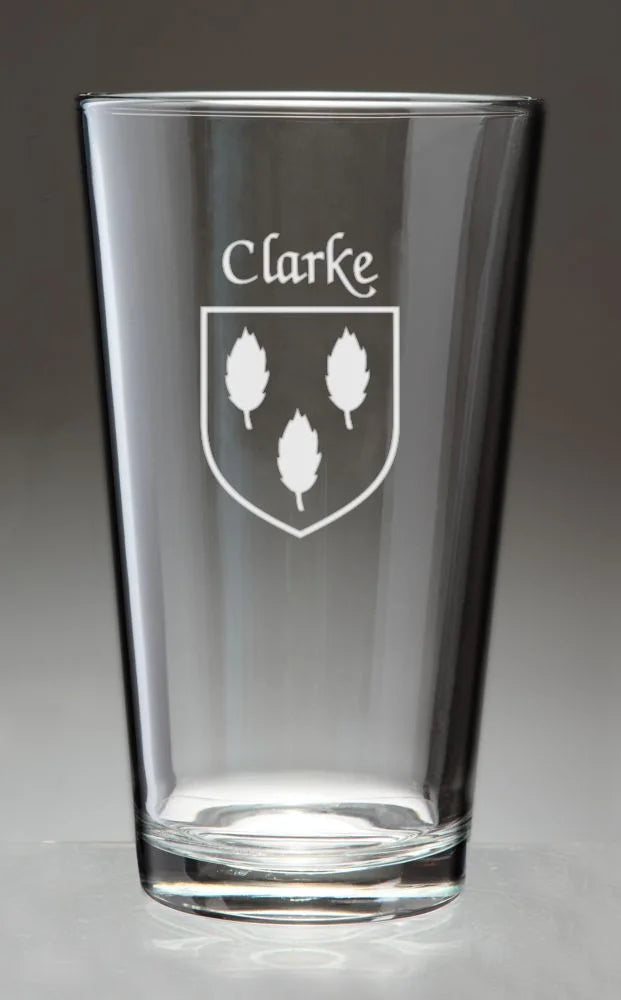 Irish Coat of Arms Pint Glasses Set of 4 K196929