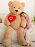 Brown Giant Teddy Bear 6ft Stuffed Animal Jumbo Human Size Teddy Bear U59385