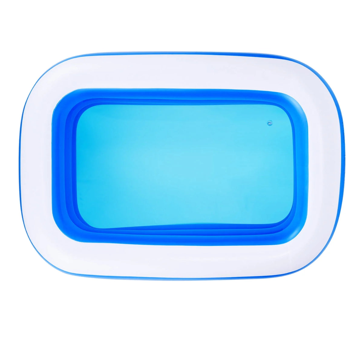 Inflatable Kiddie Pool 71 x 51 x 24 Rectangle Swimming Pool L957957