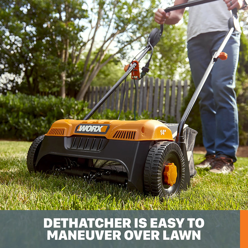 14 Amp Walk Behind Electric Dethatcher D4980
