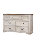 Antique White 7-Drawer Dresser W590532