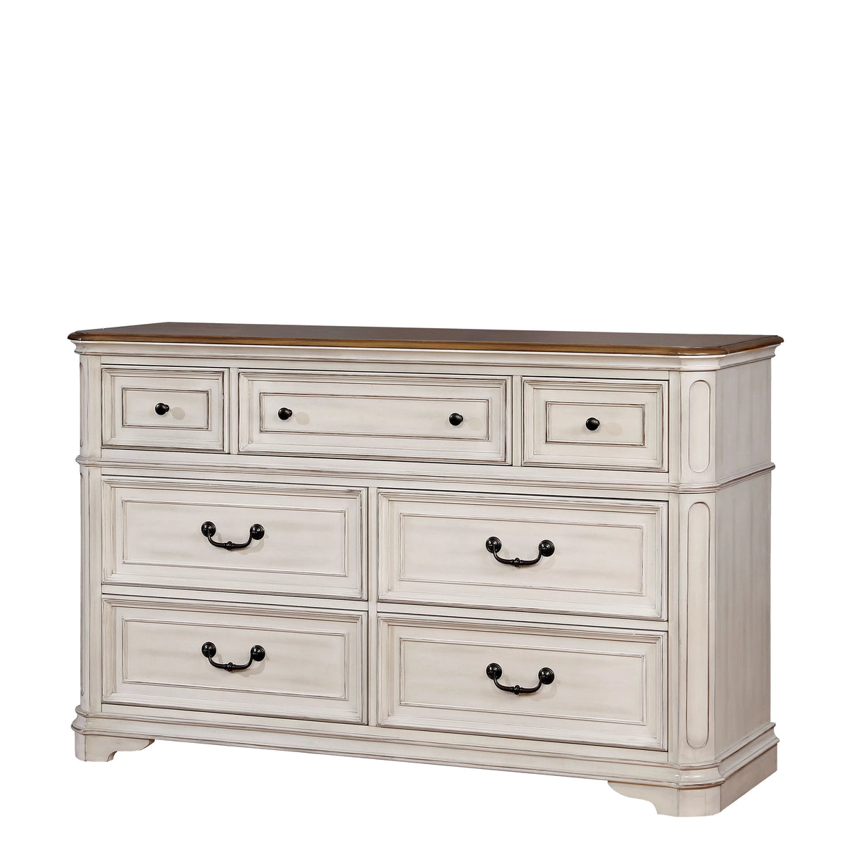 Antique White 7-Drawer Dresser W590532