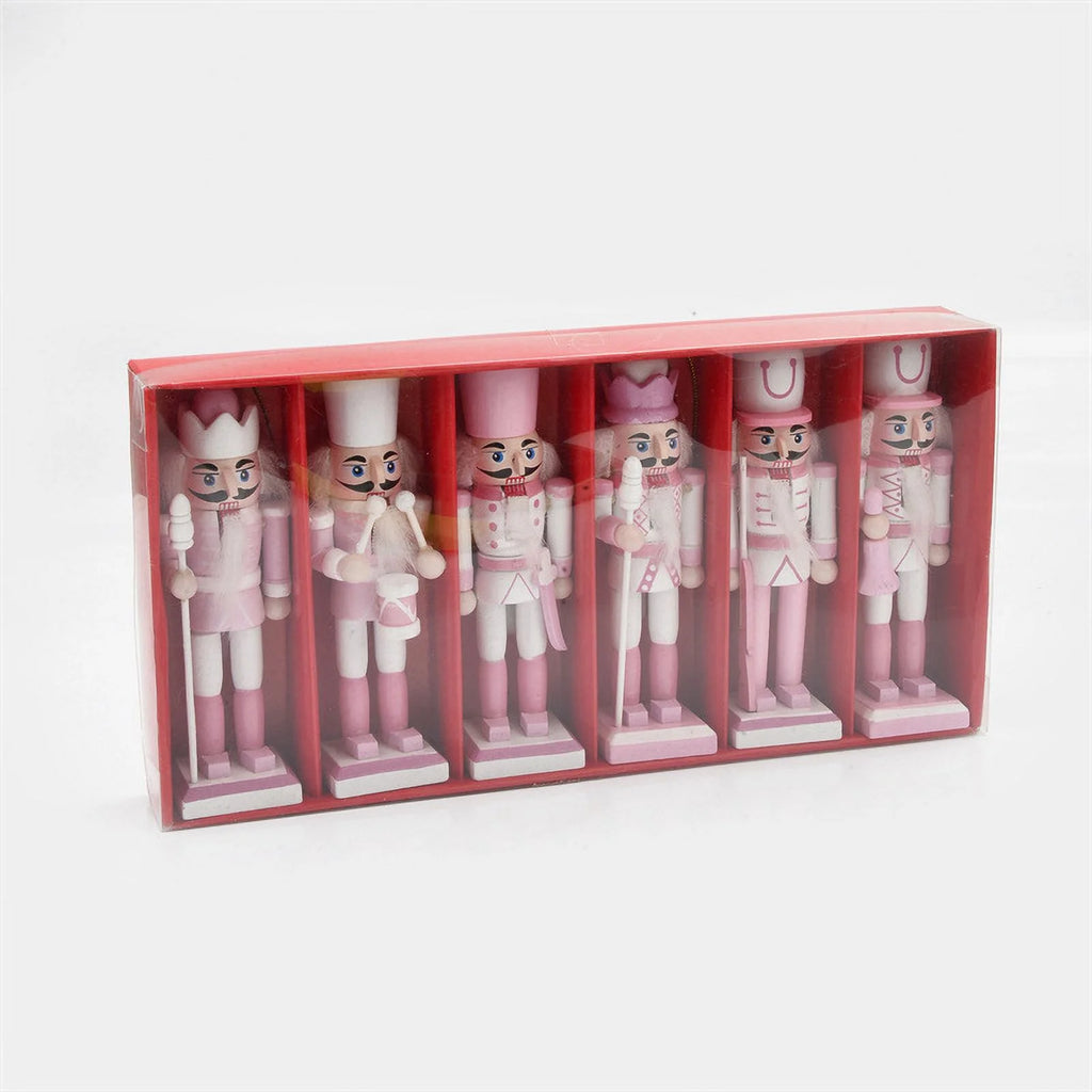 Nutcracker Puppet Ornaments Desktop Decoration Miniatures Dolls N2297