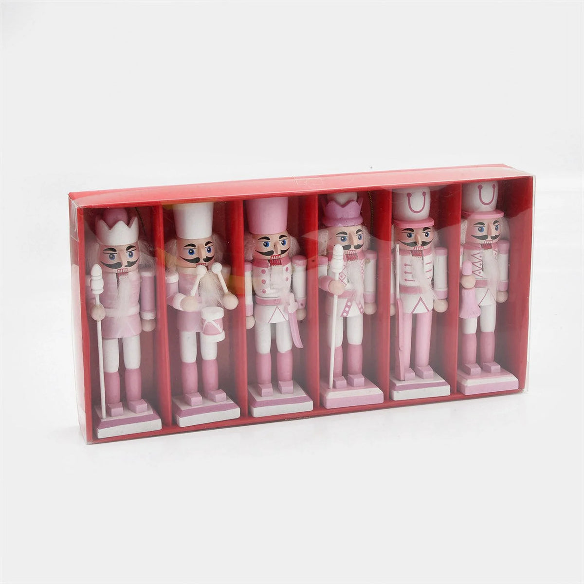 Nutcracker Puppet Ornaments Desktop Decoration Miniatures Dolls N2297