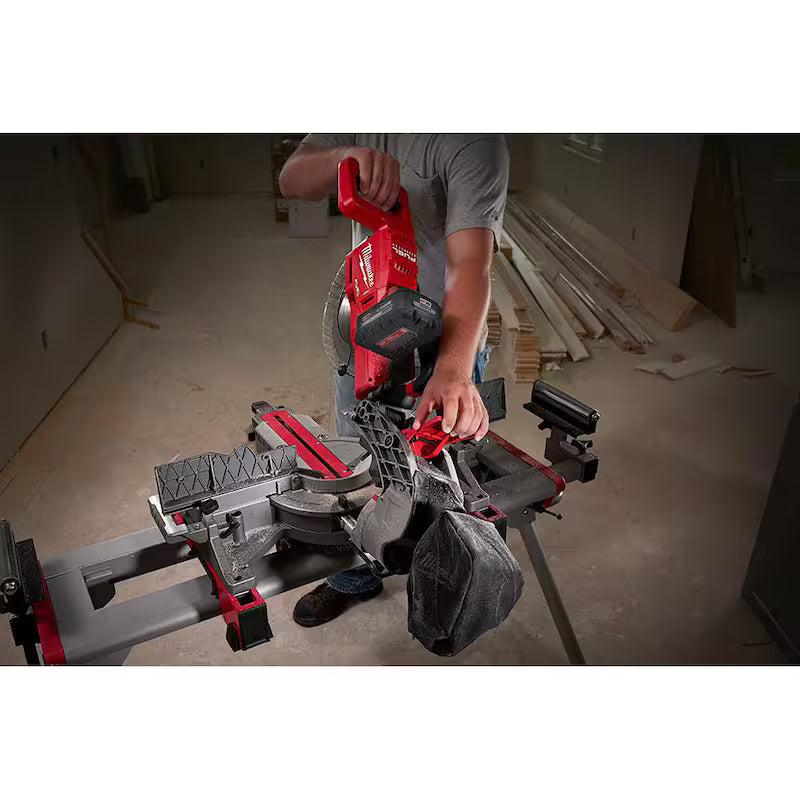 18V Lithium-Ion Brushless Cordless 10 in. Dual Bevel Sliding Compound Miter Saw Kit G682106