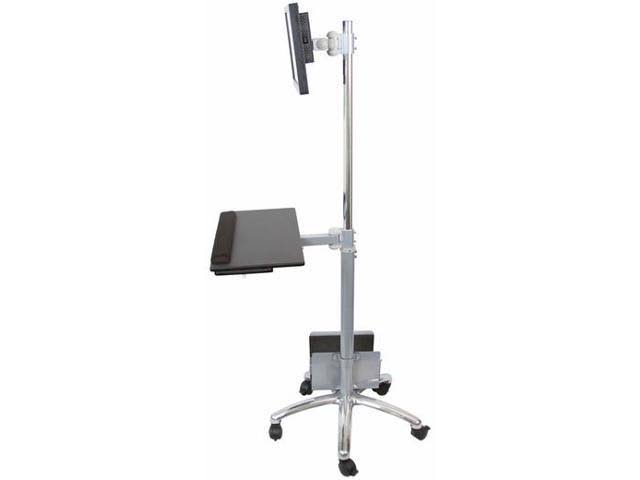 Mobile Computer Cart on Wheels G25291