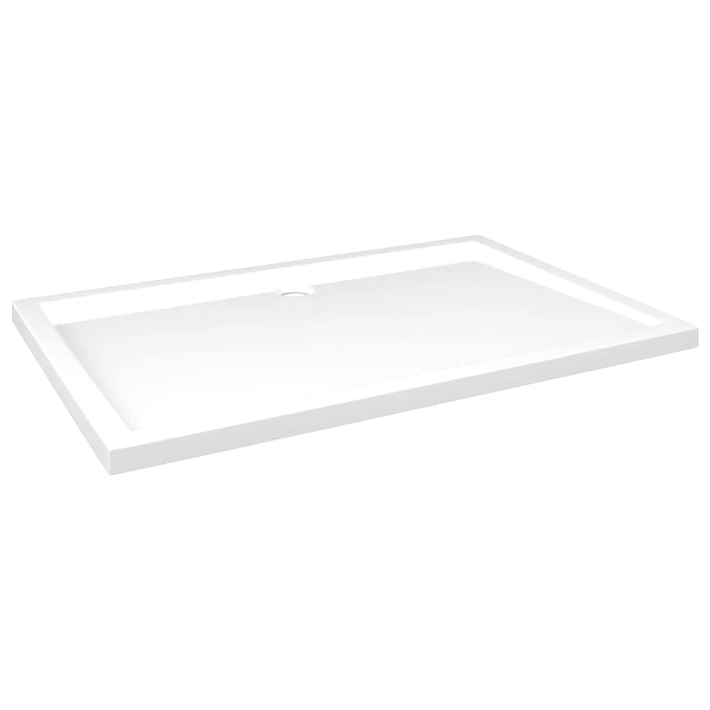 ABS Rectangular Shower Tray with Center Drain V830884