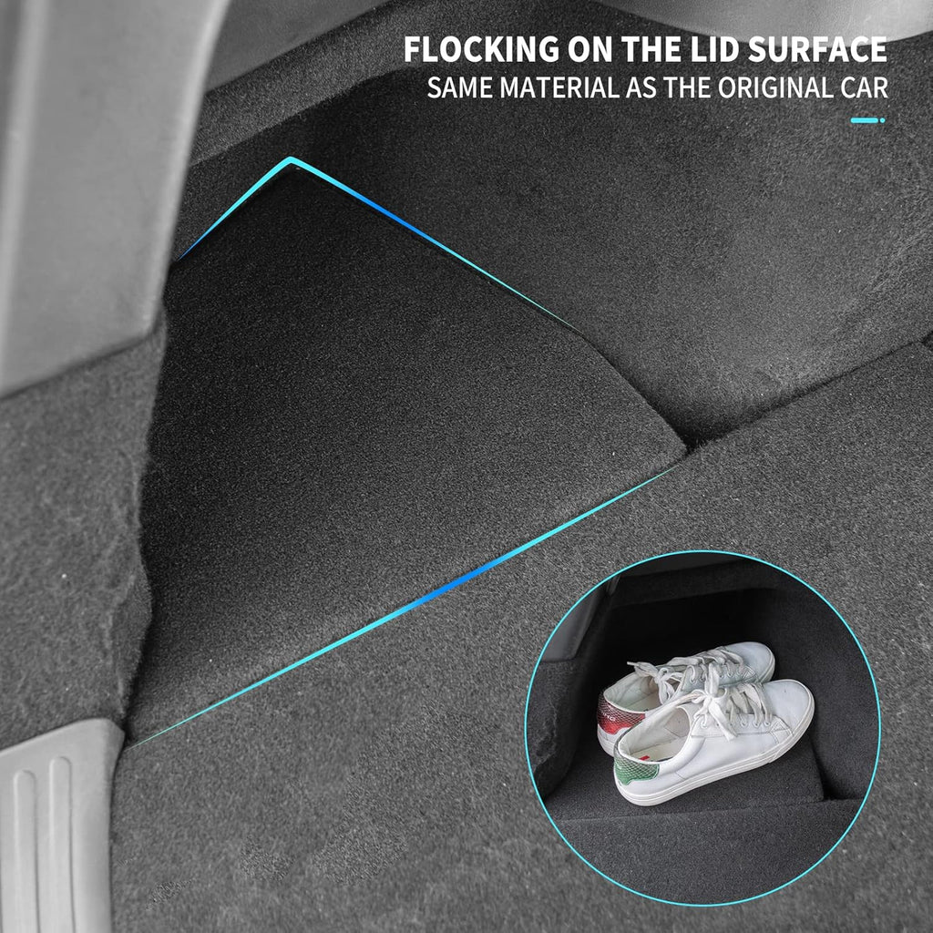 Tesla Model Y Rear Trunk Organizer Storage Box Side Storage Packets Trunk Bins Y29104
