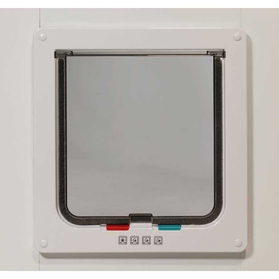 Adjustable Aluminum Cat Door for Sash Windows Z555