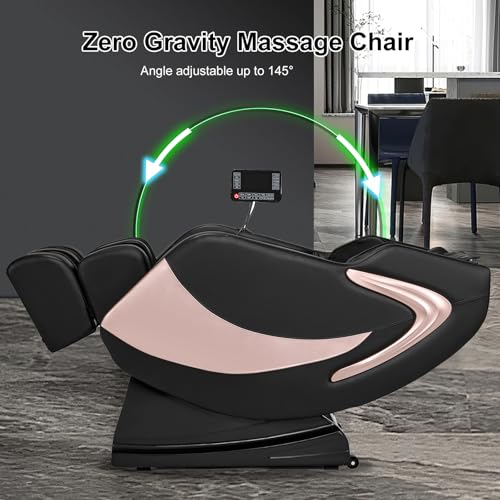 Zero Gravity Full Body Massage Chair with Shiatsu Heating Airbags D702