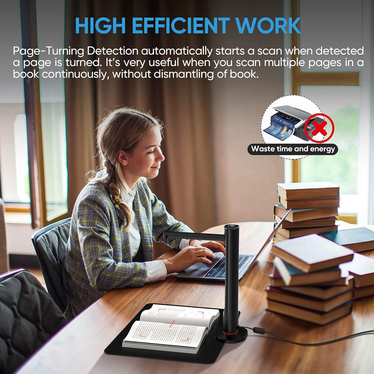 A3 Size 23MP Document Camera & Book Scanner F81590