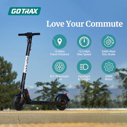 Electric Scooter with 8.5" Tire, Cruise Control Foldable H7444