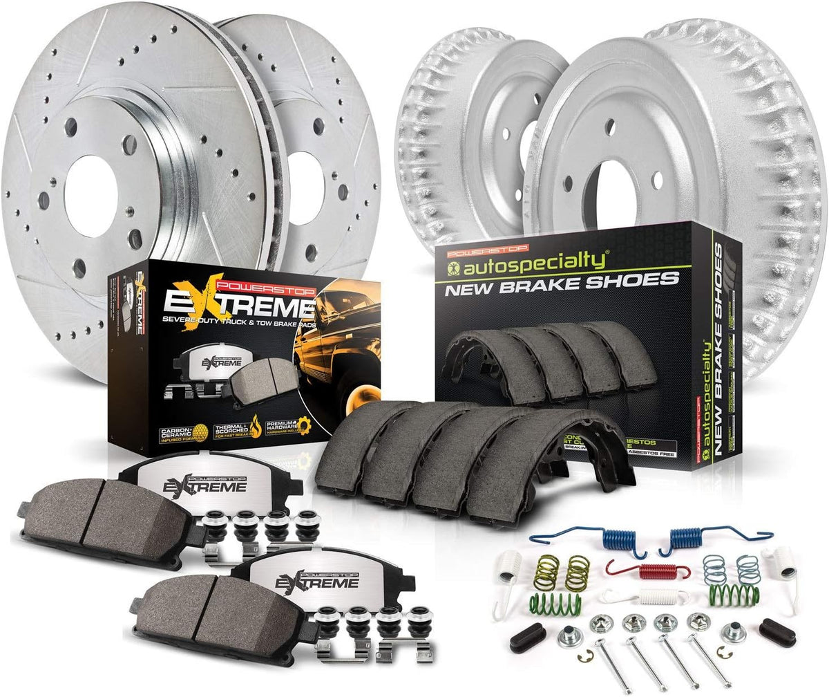 Front and Rear Carbon Fiber Ceramic Brake Kit S868