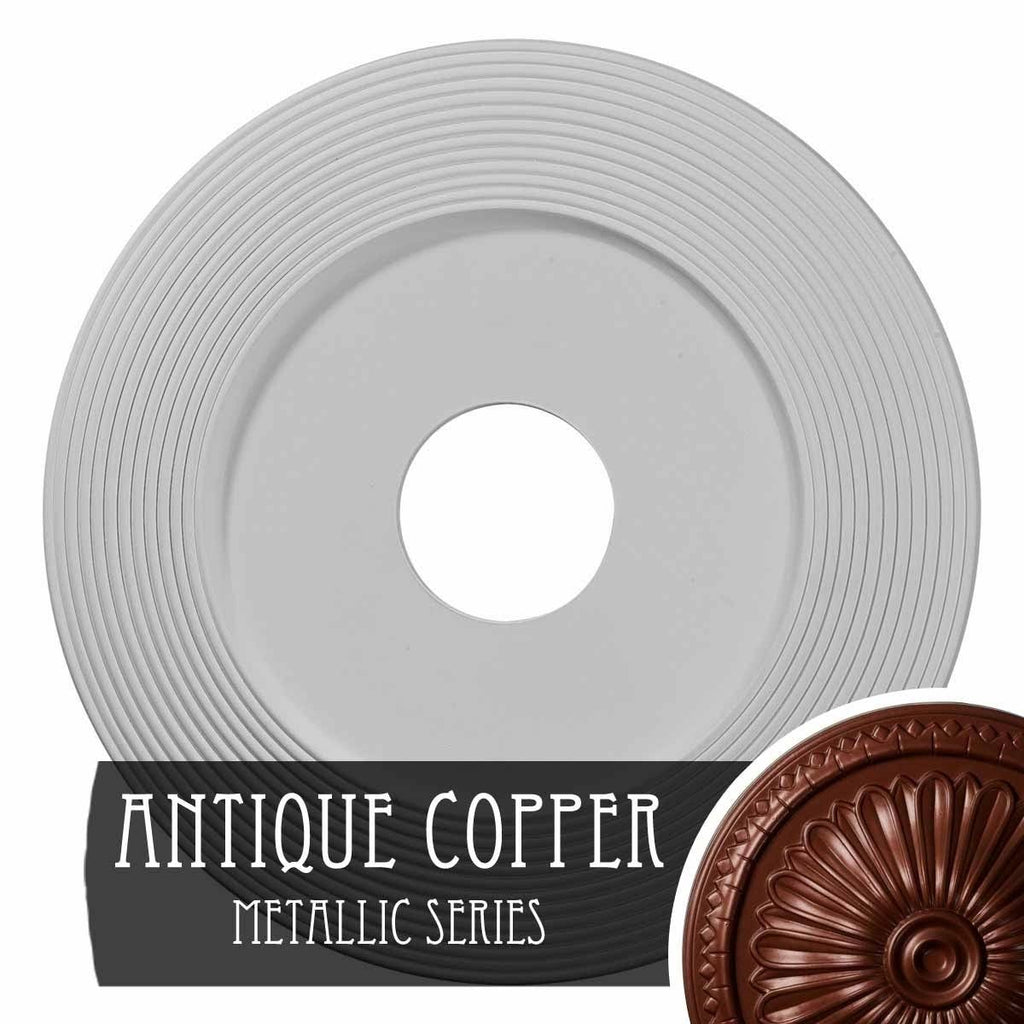 1x22P Hand-Painted Ceiling Medallion B932