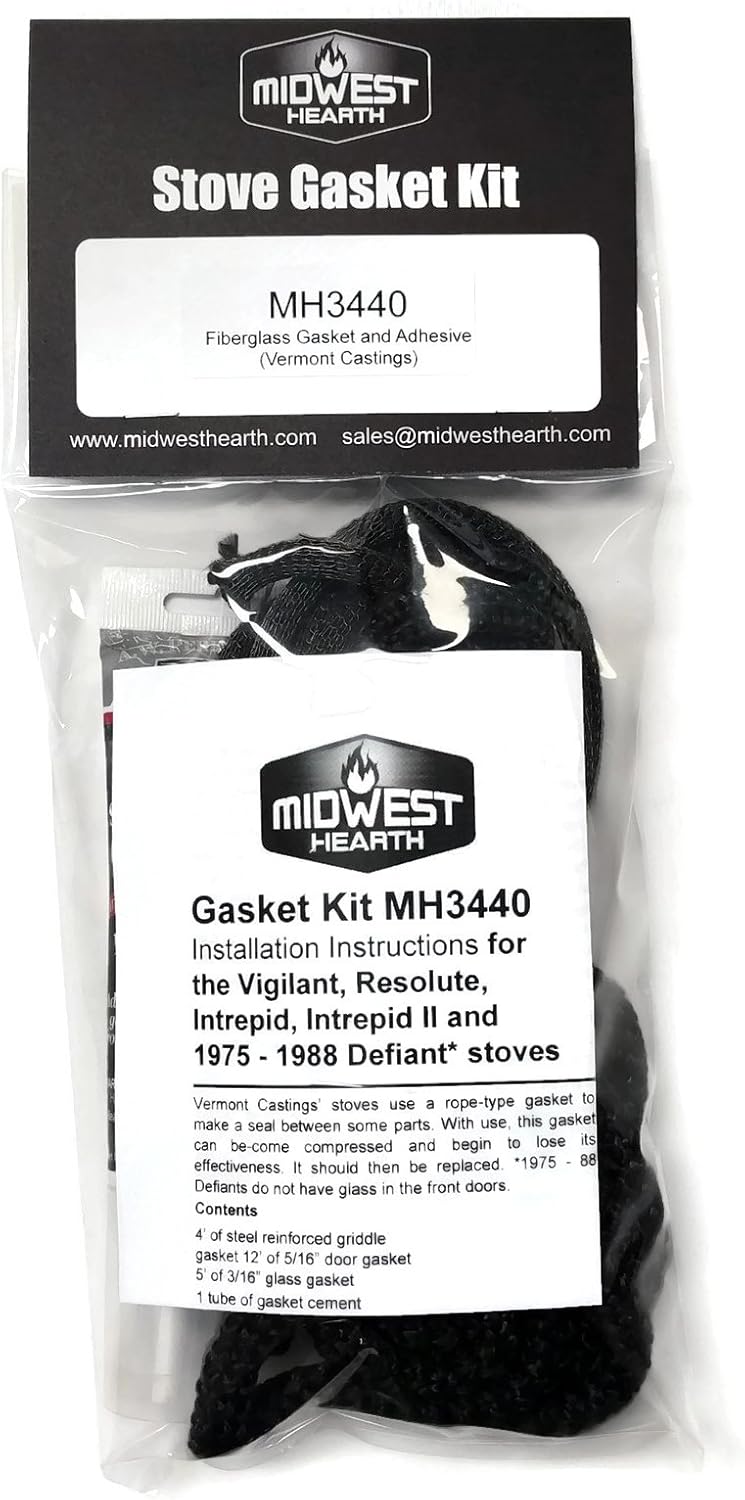 Gasket Kit for Vermont Castings Stoves, Pack of 2 C181747