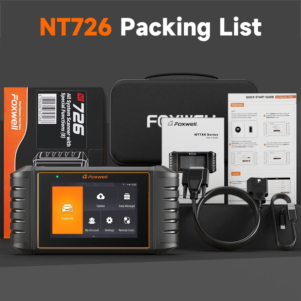 All System Diagnostic Scanner with 8 Service Reset H9804