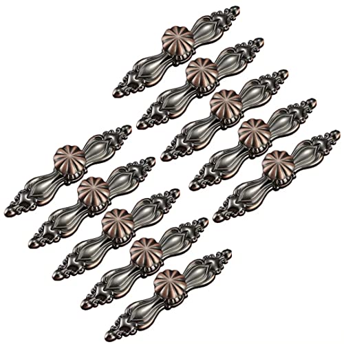 10 pcs Zinc Alloy Fuji White Bar Cabinet Pull Drawer Knobs, Diameter 25 mm Z3591