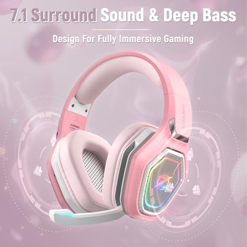 2.4GHz Wireless Gaming Headset with Flip Microphone B258413