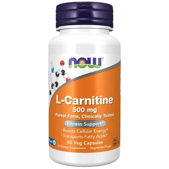 L-Carnitine 500mg Amino Acid 60 Veg Capsules Z107593