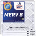 21.5x66x1 MERV 8 Pleated HVAC Air Filter 4-Pack W264
