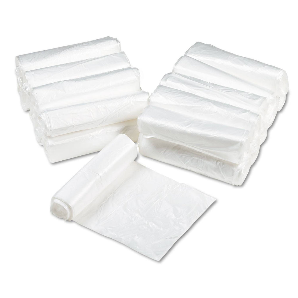 High Density Can Liners 31-33gal 11 Microns 33 x 40 Natural 500/Carton U8887
