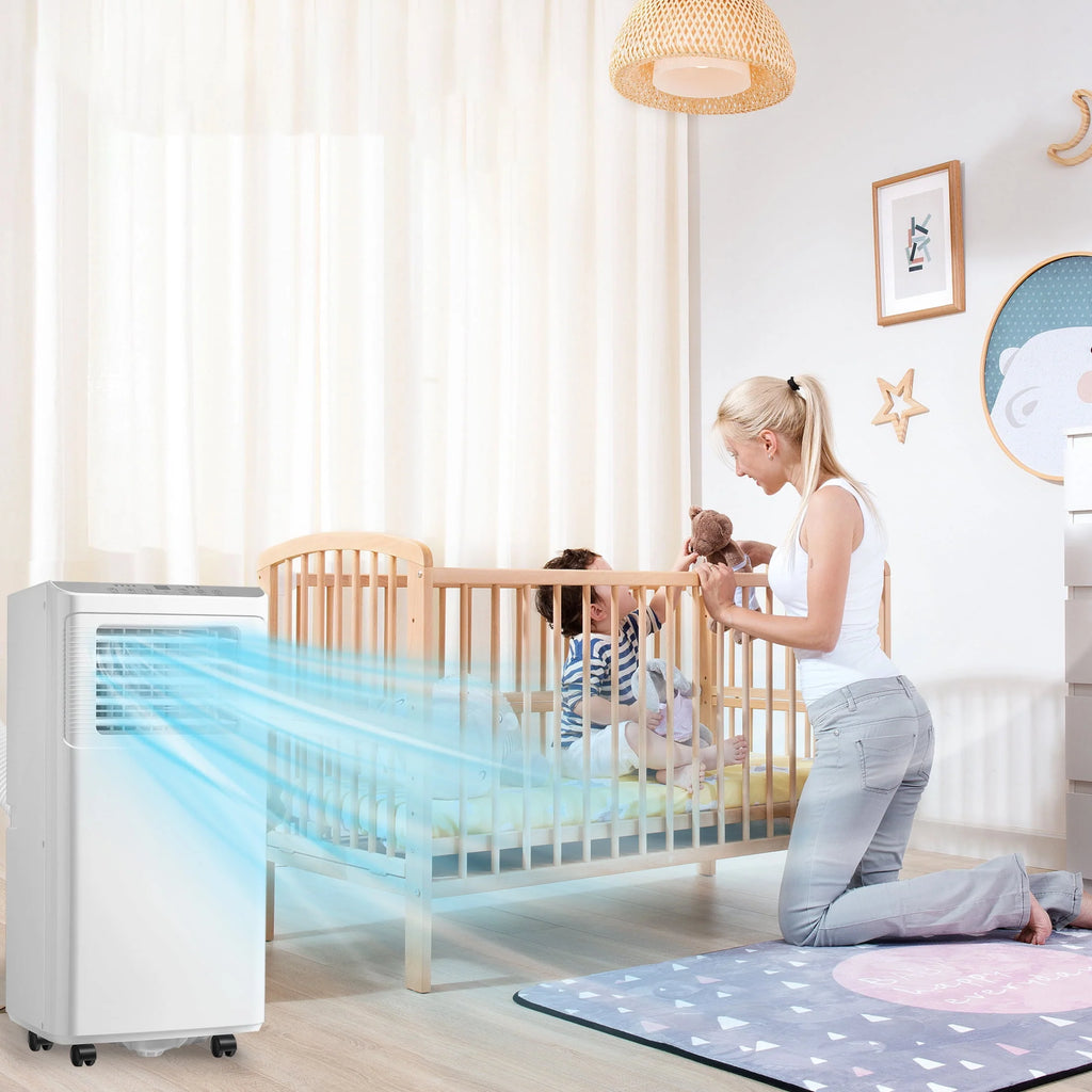 8000 BTU Portable Air Conditioner with Dehumidifier & Fan R90192