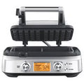 Brushed Stainless Steel 2 Slice Waffle Maker Y4528