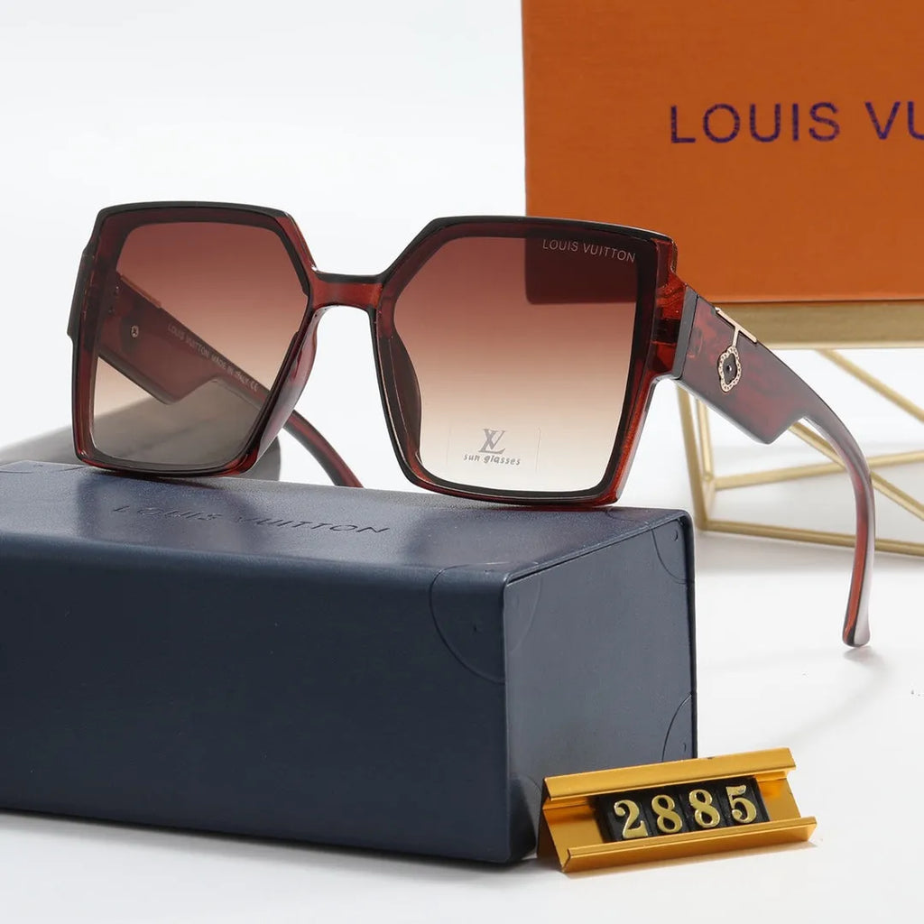 Square Frame Polarized Sunglasses M445494
