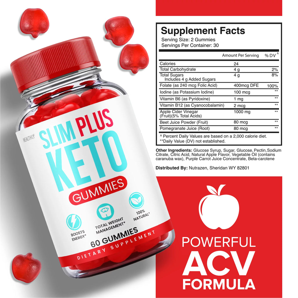 Keto Gummies with Apple Cider Vinegar 60 Gummies H810399