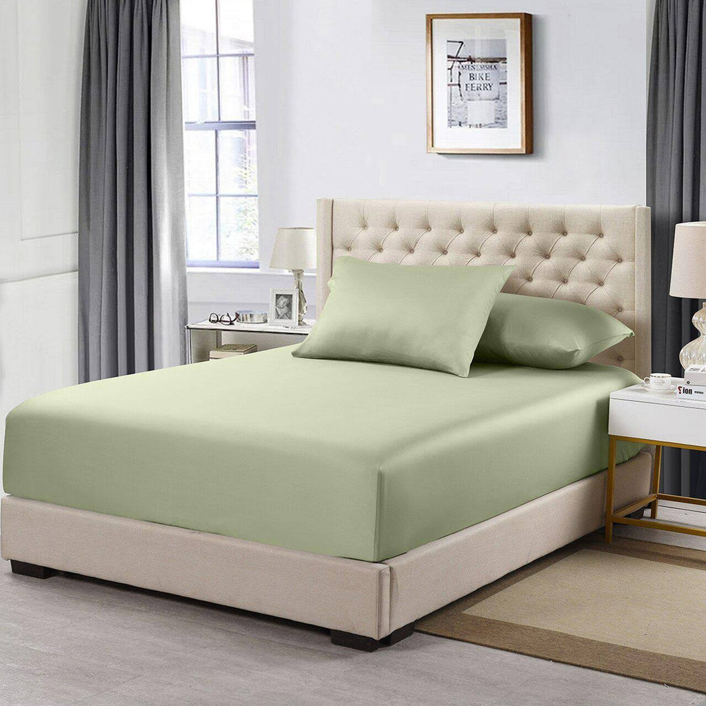 California King 600 Thread Count Fitted Sheet B8150