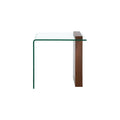 Brown Engineered Wood End Table Q195285