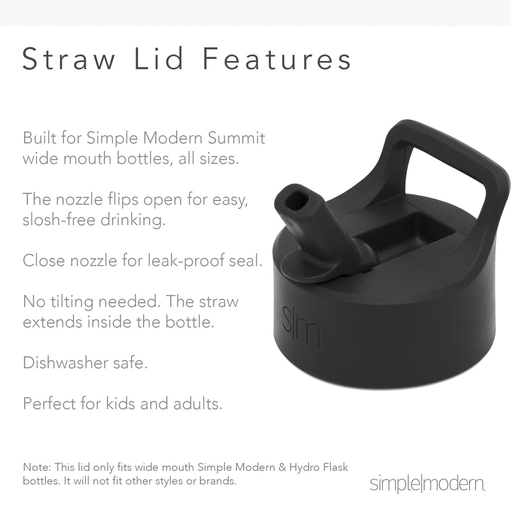 12oz Summit Kids Tritan Water Bottle with Straw Lid P1867