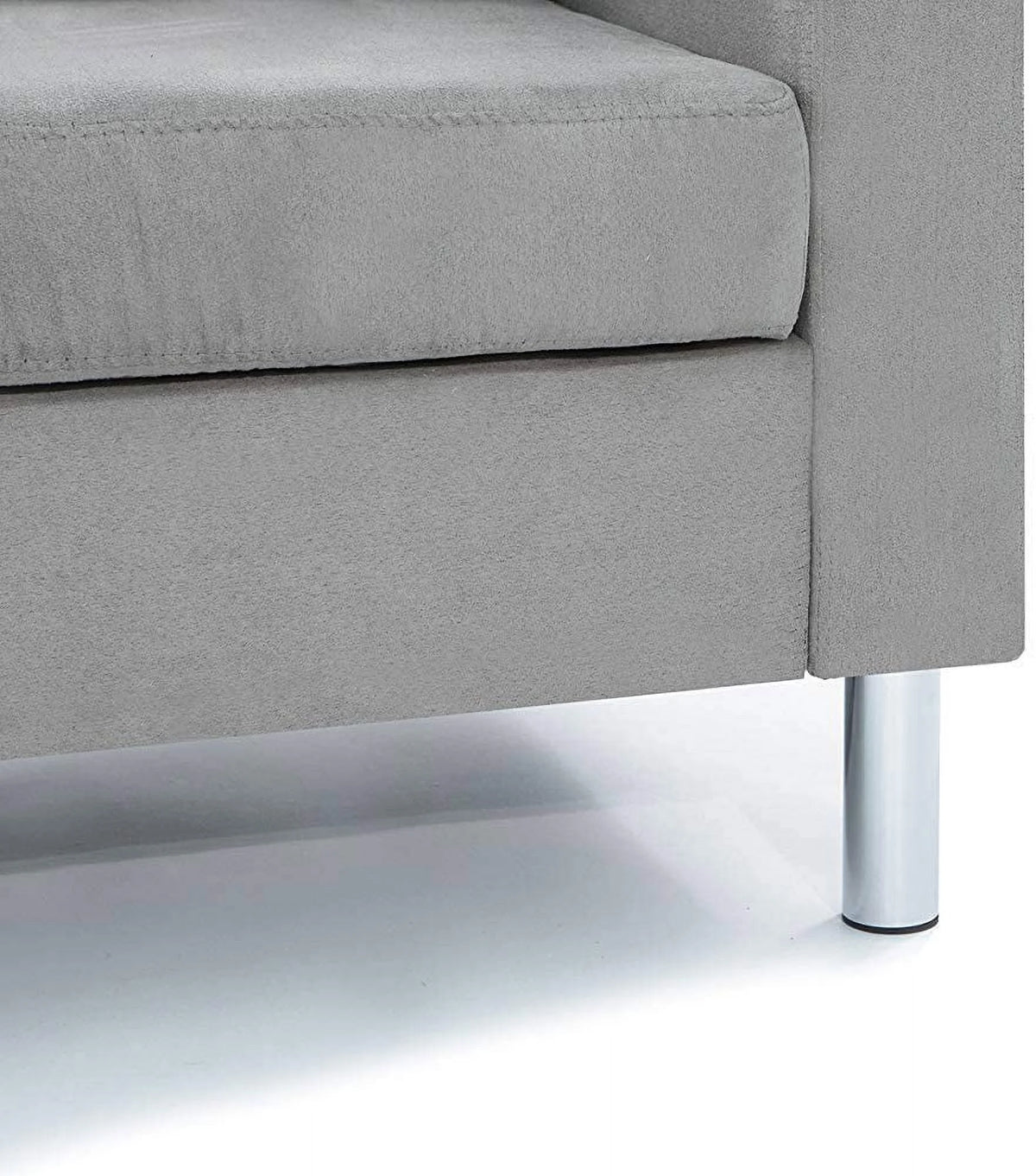 Modern Sectional Sofa Gray B120