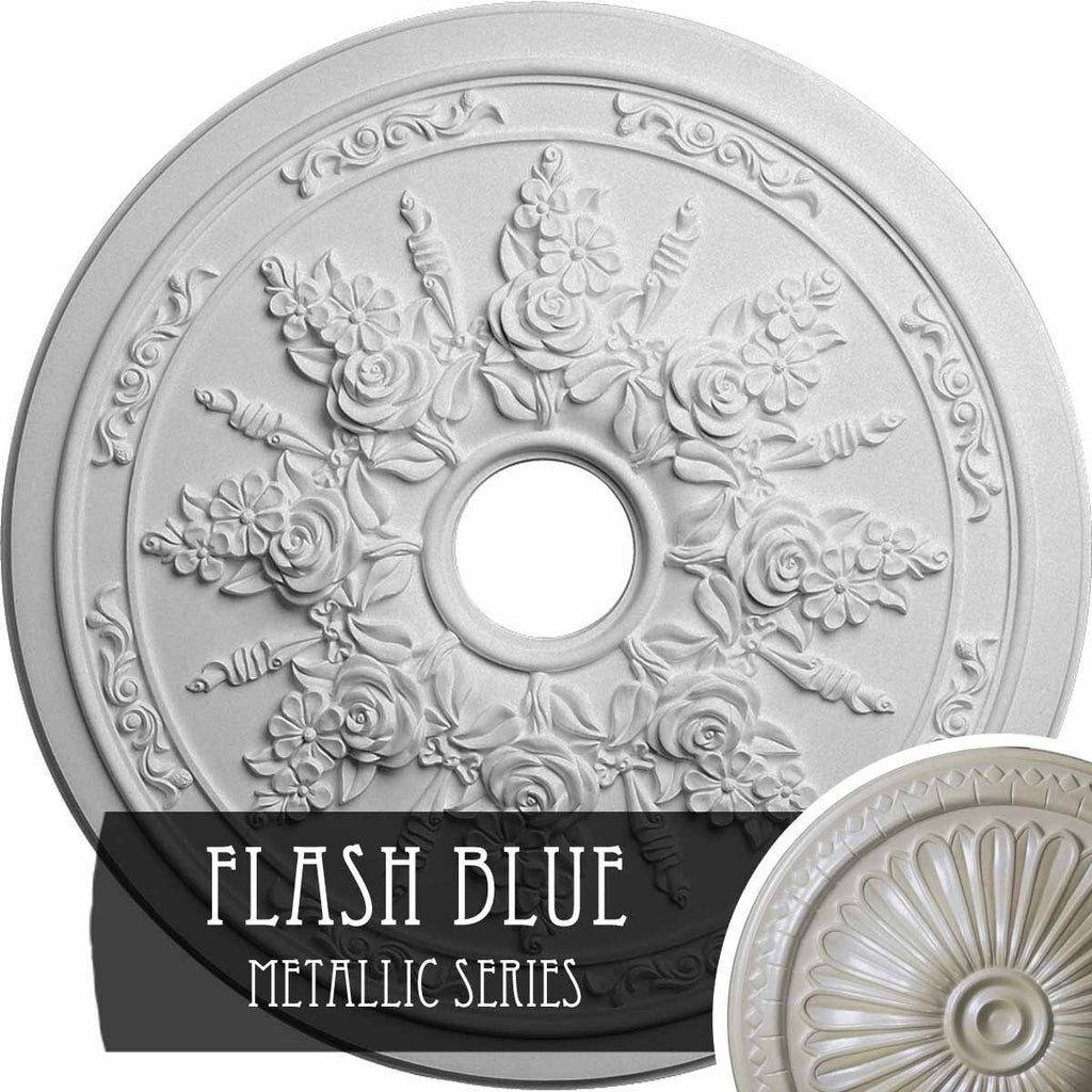 Rose and Ribbon Ceiling Medallion R79129