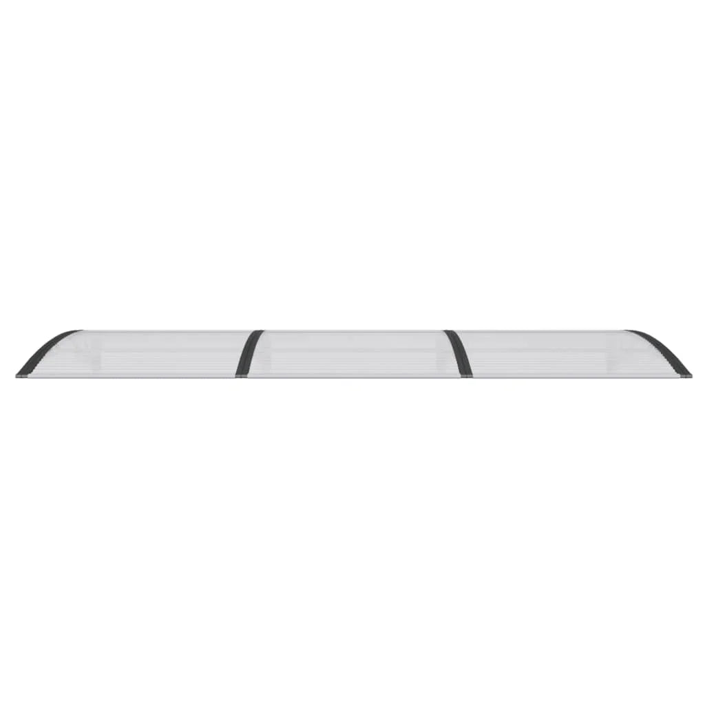 Black Polycarbonate Door Canopy O5690