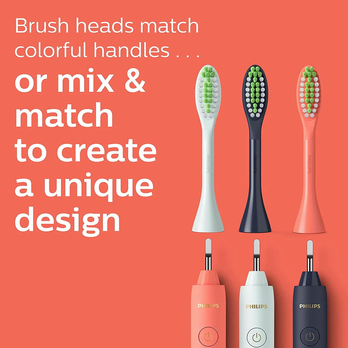Coral Battery Toothbrush with Brush Heads D9709