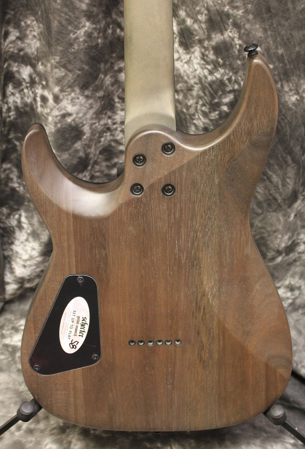 Charcoal Finish Rosewood Fretboard Electric Guitar E152318