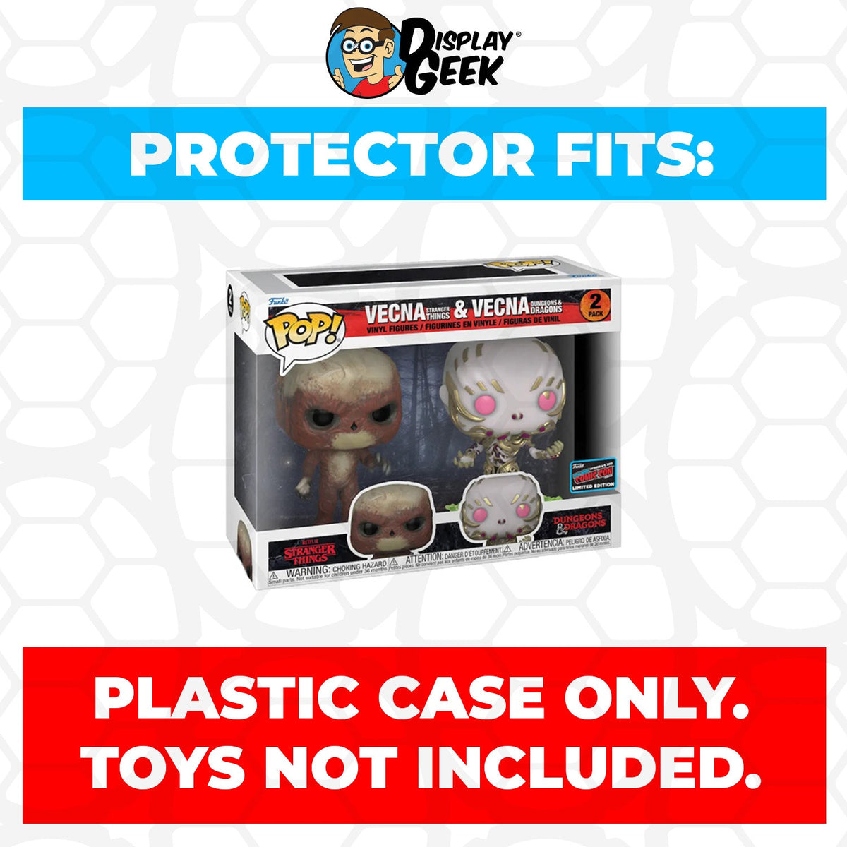 2 Pack Pop Protector for Funko Pop X27476