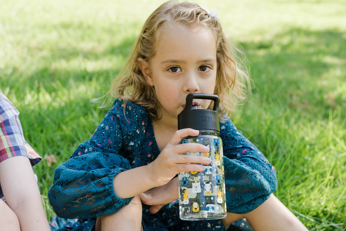 12oz Summit Kids Tritan Water Bottle with Straw Lid P1867
