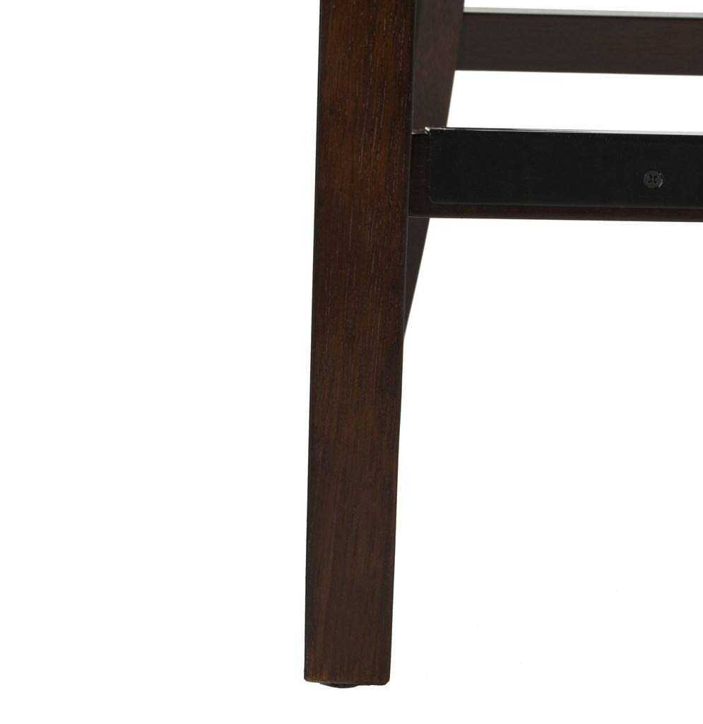 Navy Tufted Wing Back Counter Stool V782375