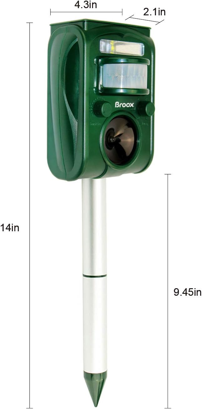Solar Animal Repeller with Motion Detection T68515