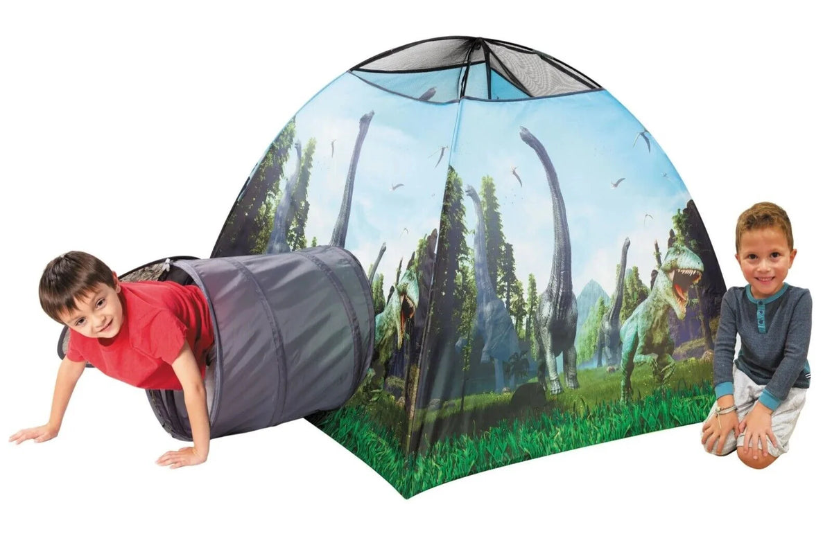 Dinosaur Theme Kids Indoor Play Tent with Tunnel M23526