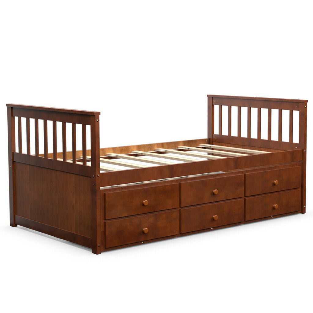 Twin Captain's Bunk Bed L26046